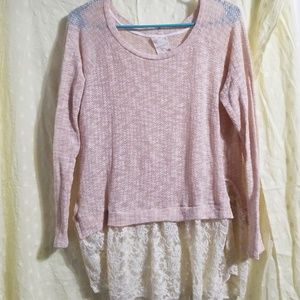 Blu Pepper M Sweater Top